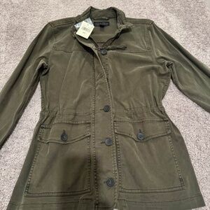 Lucky Brand Zipper and Button Utility Jacket